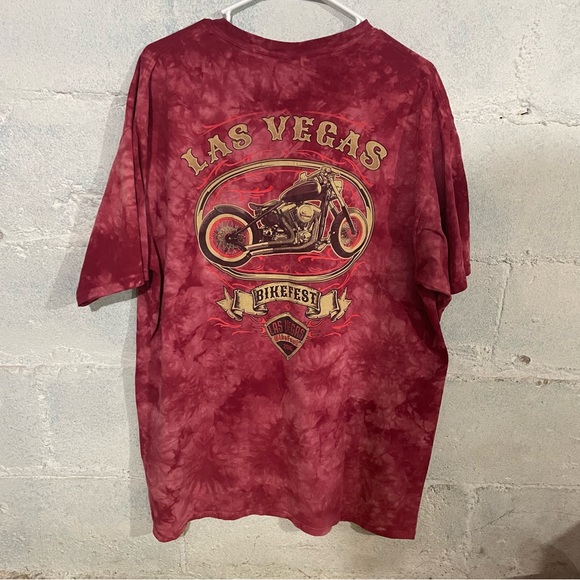 las vegas bikefest 2016 red tshirt mens size XL - Picture 3 of 3